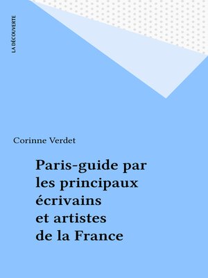 cover image of Paris-guide par les principaux écrivains et artistes de la France